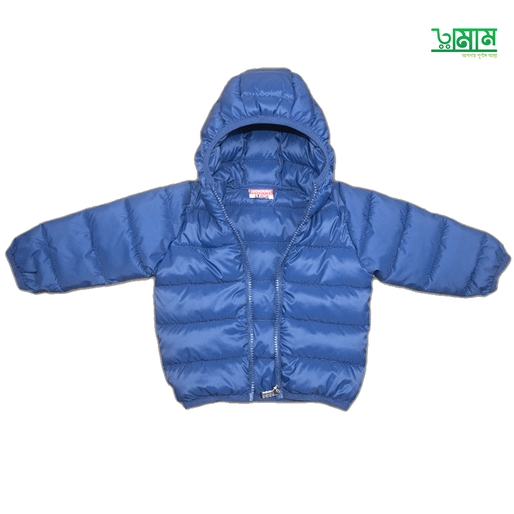 Kids Padding Jacket blue -inside-1