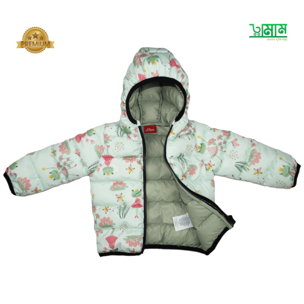 Kids Printed Puffer Jacket – Warm, Stylish, and Comfortable Outerwear for Children