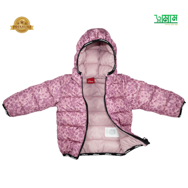 Kids Printed Puffer Jacket – Warm, Stylish, and Comfortable Outerwear for Children