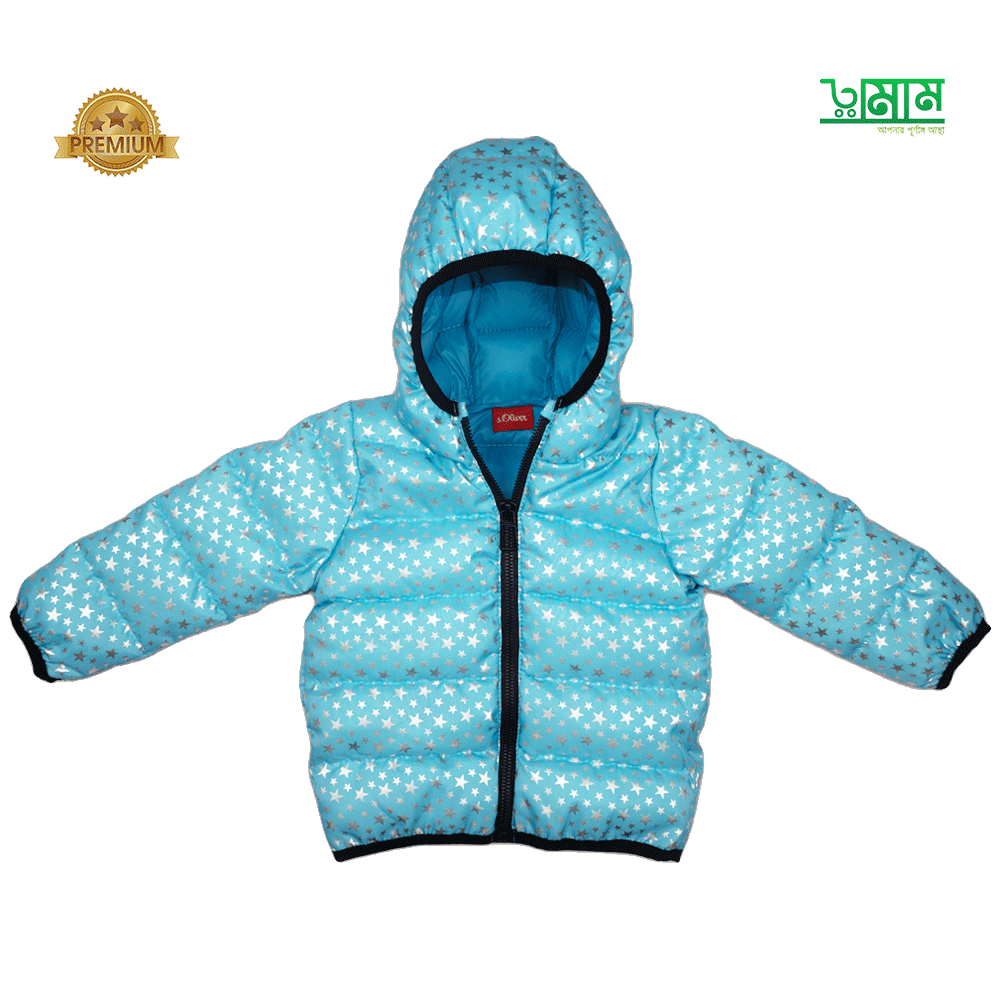 Kids Printed Puffer Jacket – Warm, Stylish, and Comfortable Outerwear for Children