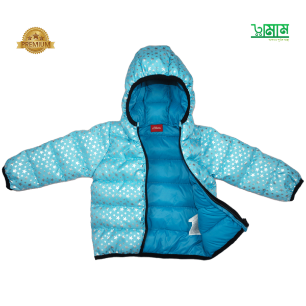 Kids Printed Puffer Jacket – Warm, Stylish, and Comfortable Outerwear for Children