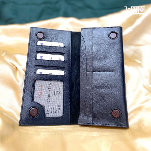 Premium Leather Wallet Made of 100% Genuine Cow Leather